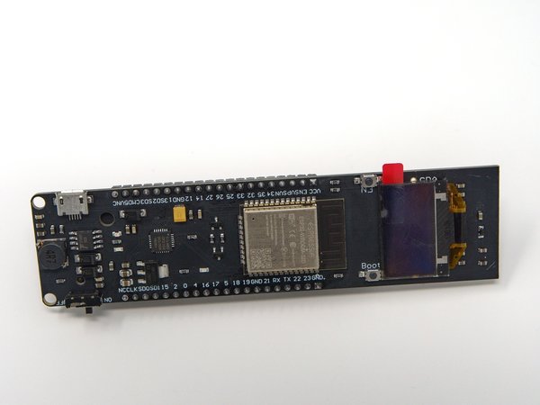 TTGO WiFi & Bluetooth Battery ESP32 0.96 Inch OLED Development Tool